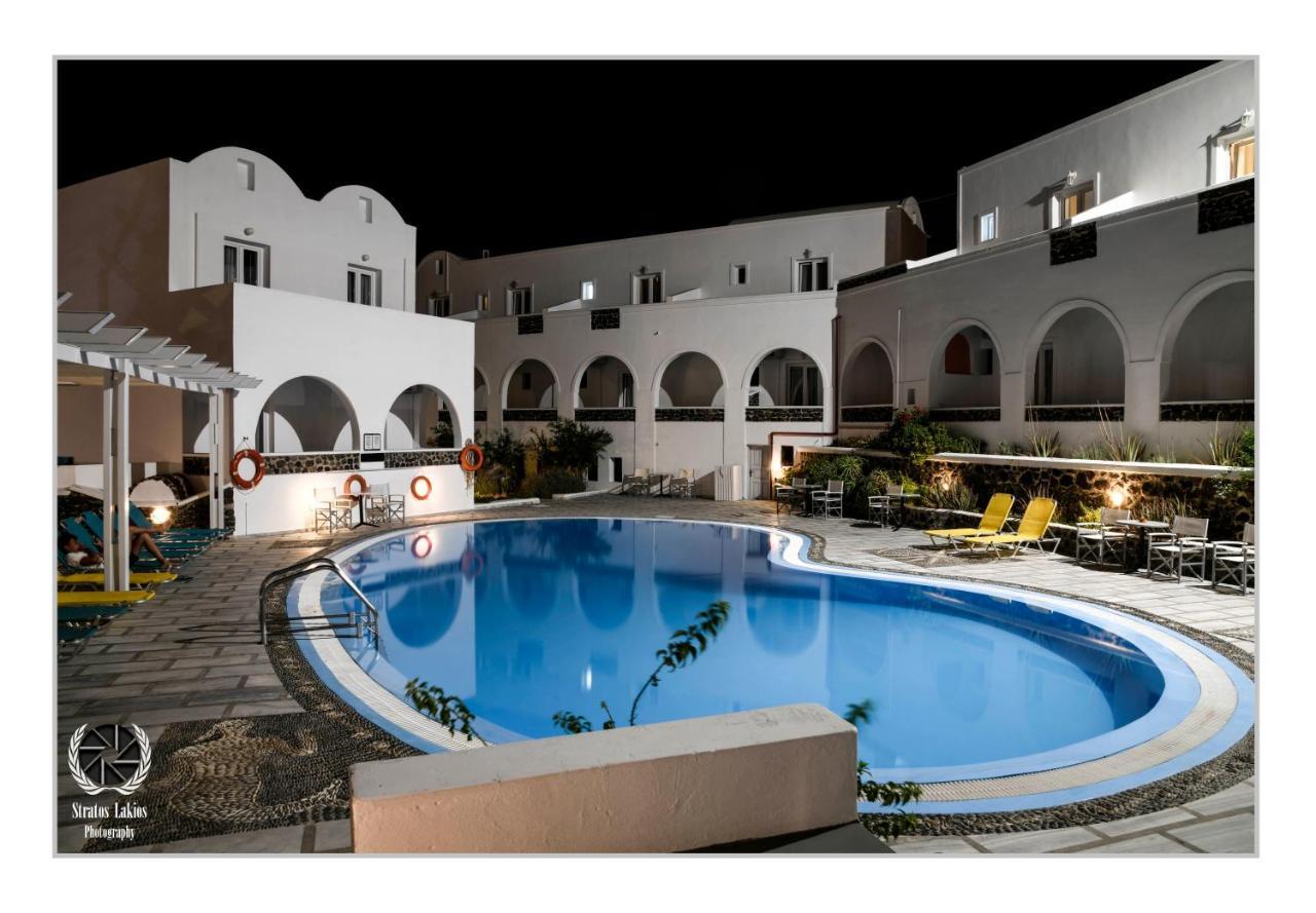 New Haroula Hotel Fira  Ngoại thất bức ảnh