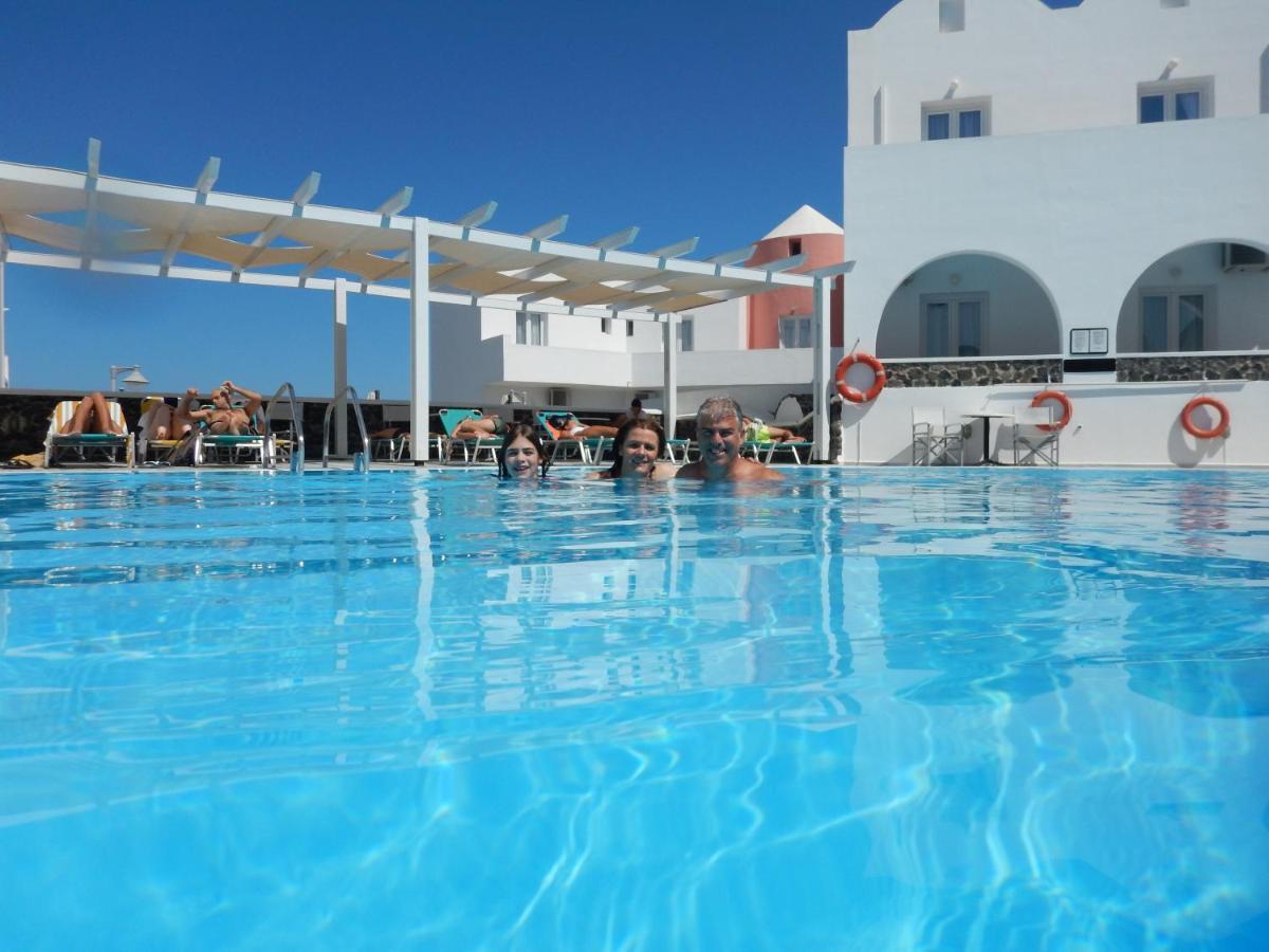 New Haroula Hotel Fira  Ngoại thất bức ảnh