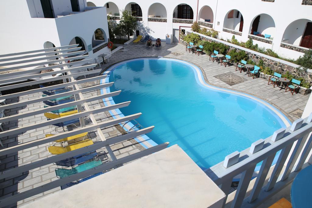 New Haroula Hotel Fira  Ngoại thất bức ảnh