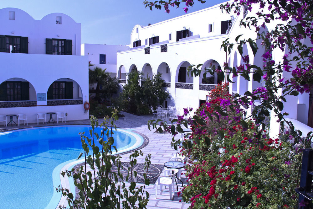 New Haroula Hotel Fira  Ngoại thất bức ảnh