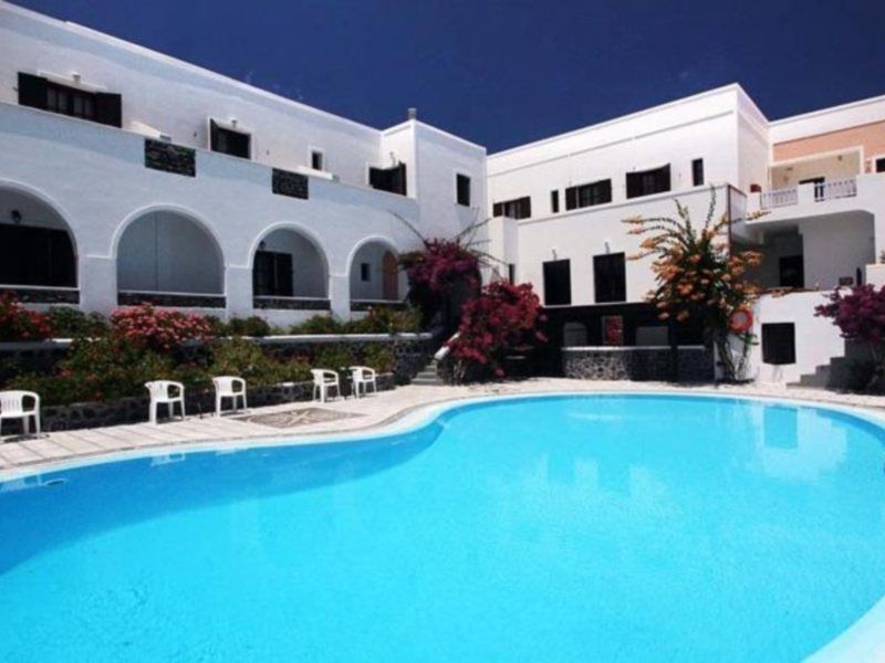 New Haroula Hotel Fira  Ngoại thất bức ảnh